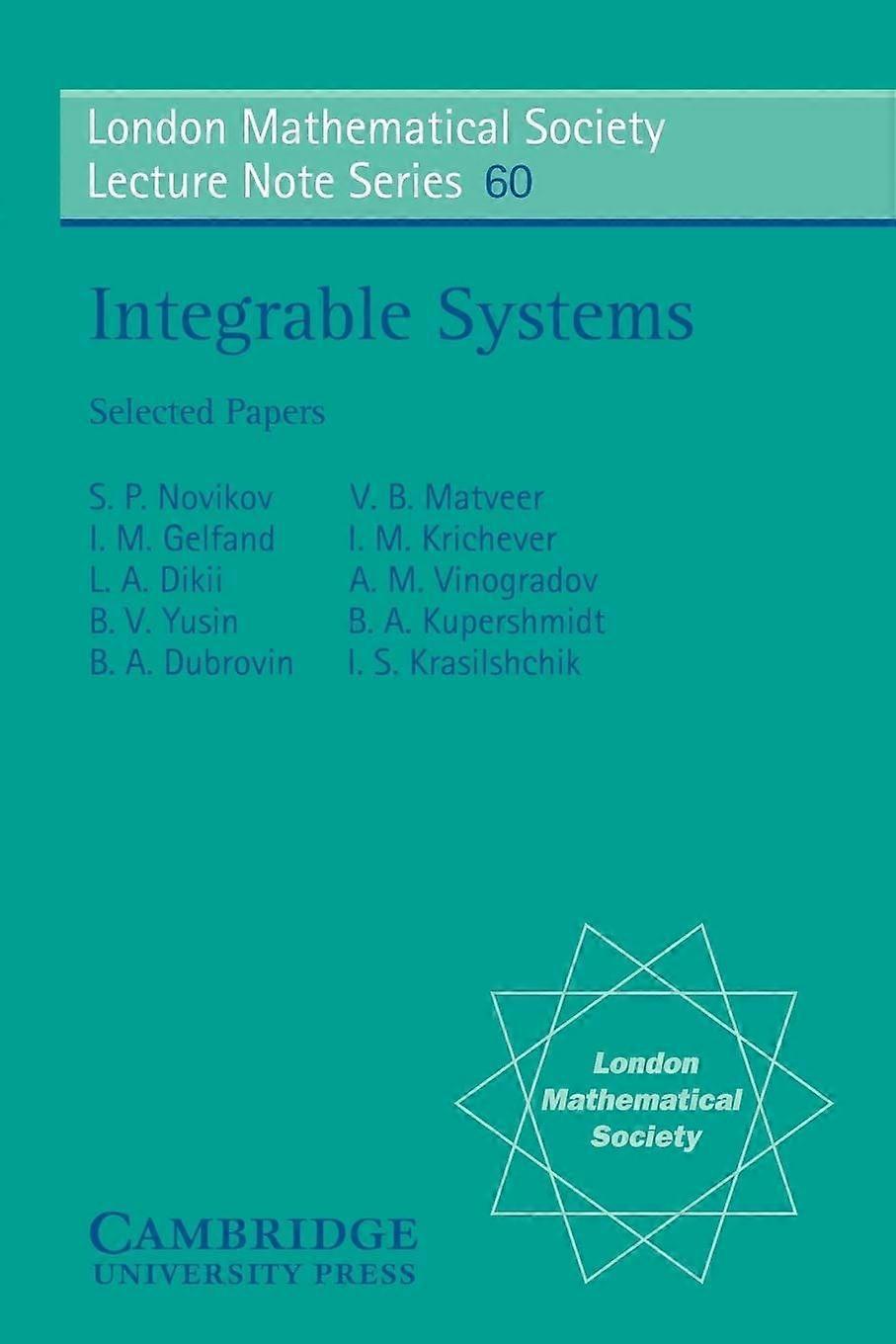 Integrable systems