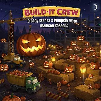 Build it crew - creepy cranes pumpkin maze a halloween book for kids toddlers