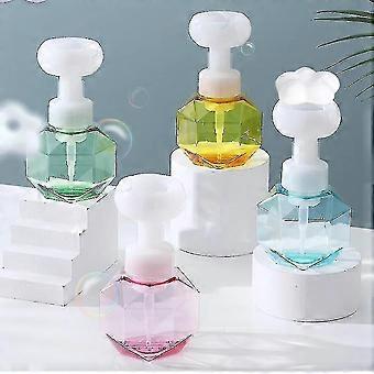 Blumenförmiger Seifenspender Nachfüllbare Creatives Seifenbehälter Blasenflaschen für Gesichts Cleanser_a_l