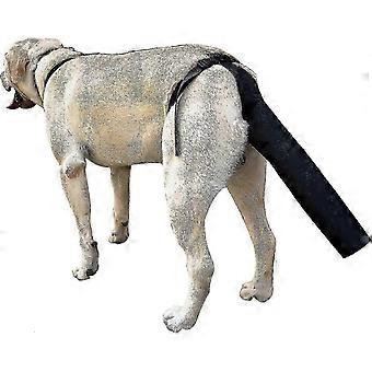 Hondenstaartbeschermer voor wonden - Zwart hondentuig & staartbeschermer voor honden