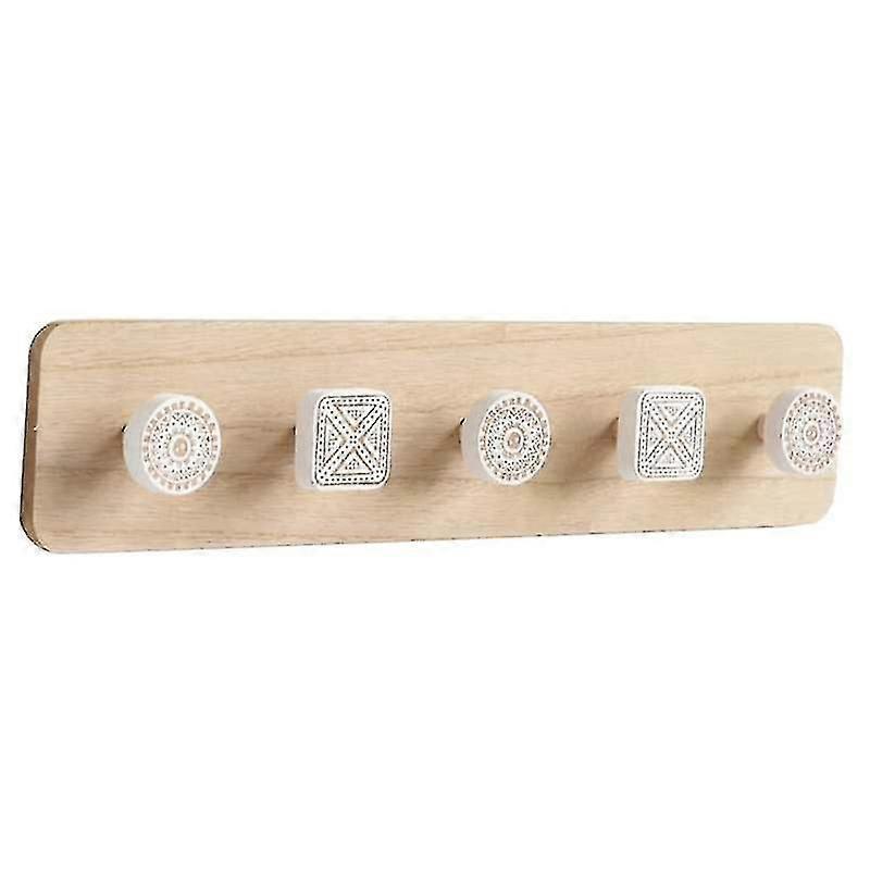 1pcs Storage Hooks, Wooden Hook