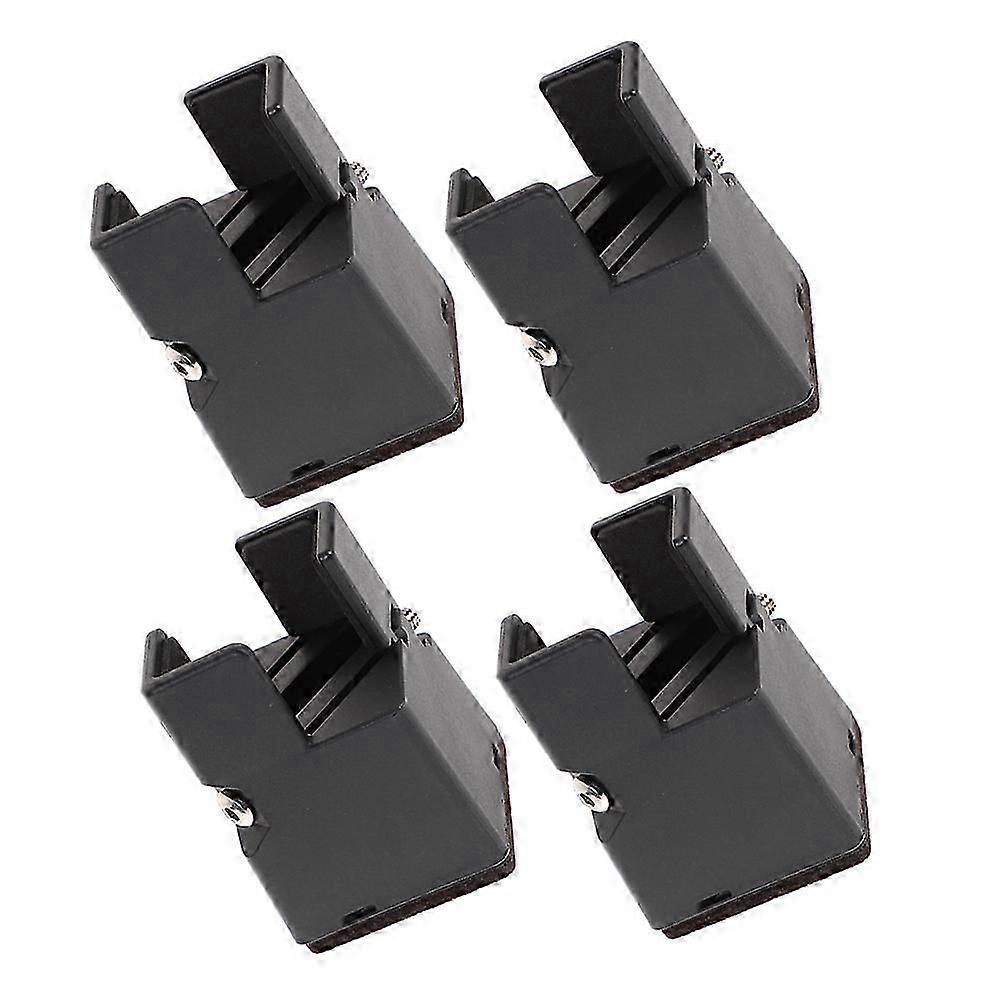 Furniture Risers Adjustable Bed Risers 4Pcs with Screw Clamp Support Pads