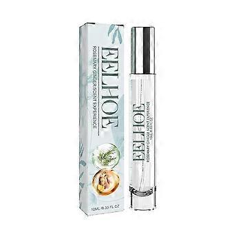 Natural Rosemary Ginger Perfume for Women - Fresh Fragrance for Confidence & Charm, 10ml