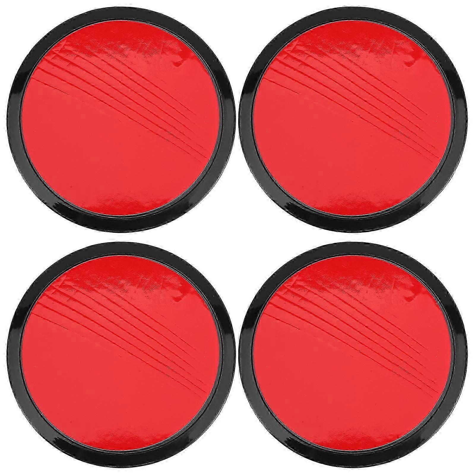 4Pcs Black Adhesive Suction Cup Pads for Car Navigation Fixing