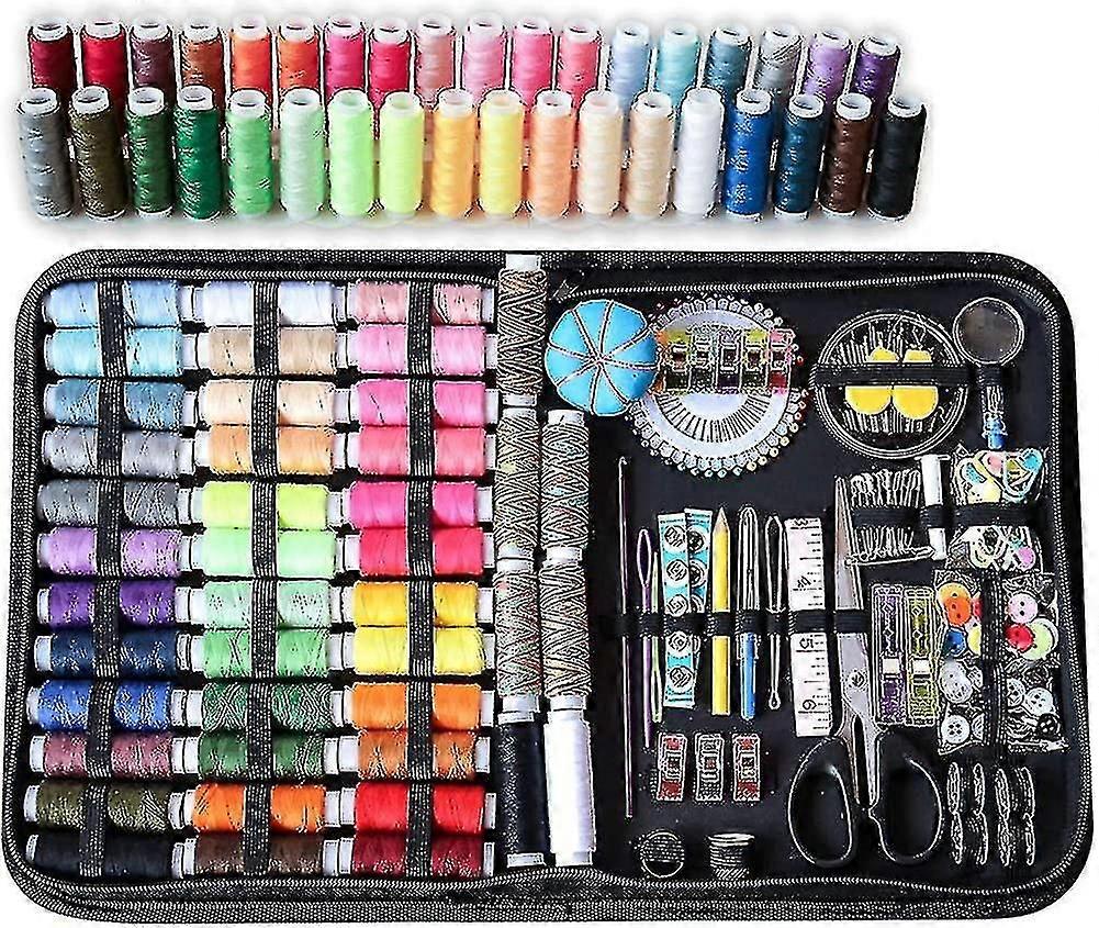 Sewing Kit with 43 Spools, 228pcs Complete Sewing Accessories