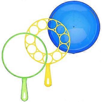 1 Set Seifenblasenstäbe Set Große Seifenblasenmacher Bubble Wand Bubbles Maker mit Tablett Seifenblasenstäbchen für Kinder - KM