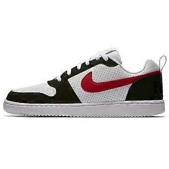 Nike Court Borough Low Wit Zwart Rood 838937-102