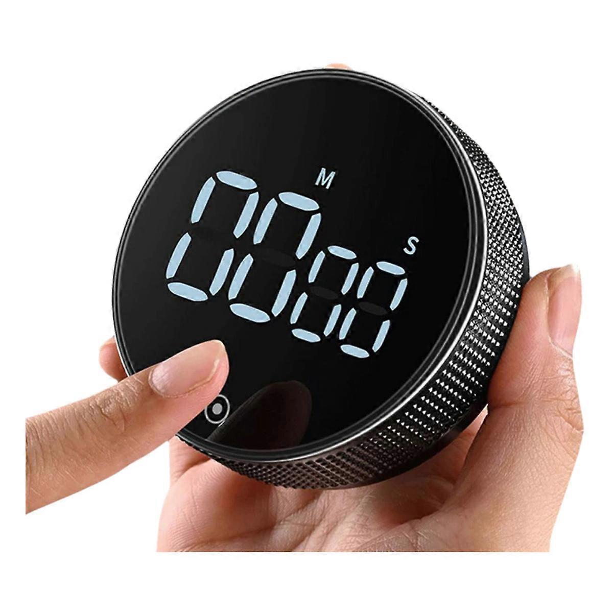 Magnetic Kitchen Timer Digital Manual Countdown Alarm Clock Mechanical Cooking Shower Study Stopwatch