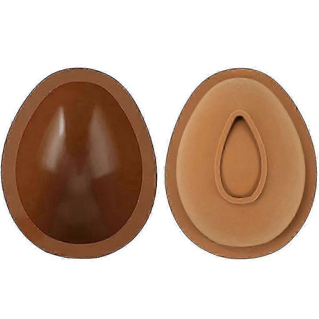 2 Pack Easter Egg Chocolate Molds, Egg Mold Silicone, Egg Shaped Easter Chocolate Molds Non-stick E