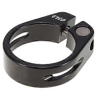 Collier de serrage pour tige de selle de vlo en alliage d'aluminium de 34,9 mm, accessoire pour tige de selle de vlo de montagne (noir)