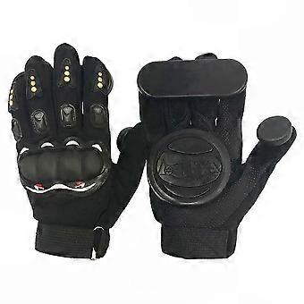 Skateboard Drift Gloves, Standard Longboard Braking and Turning Gloves for Outdoor Skating