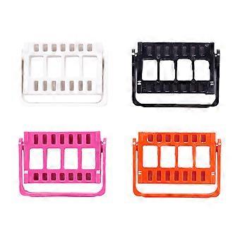 4pcs 16 Holes Grinding Head Bit Display Storage  Rack Nail Art Tool Organizer