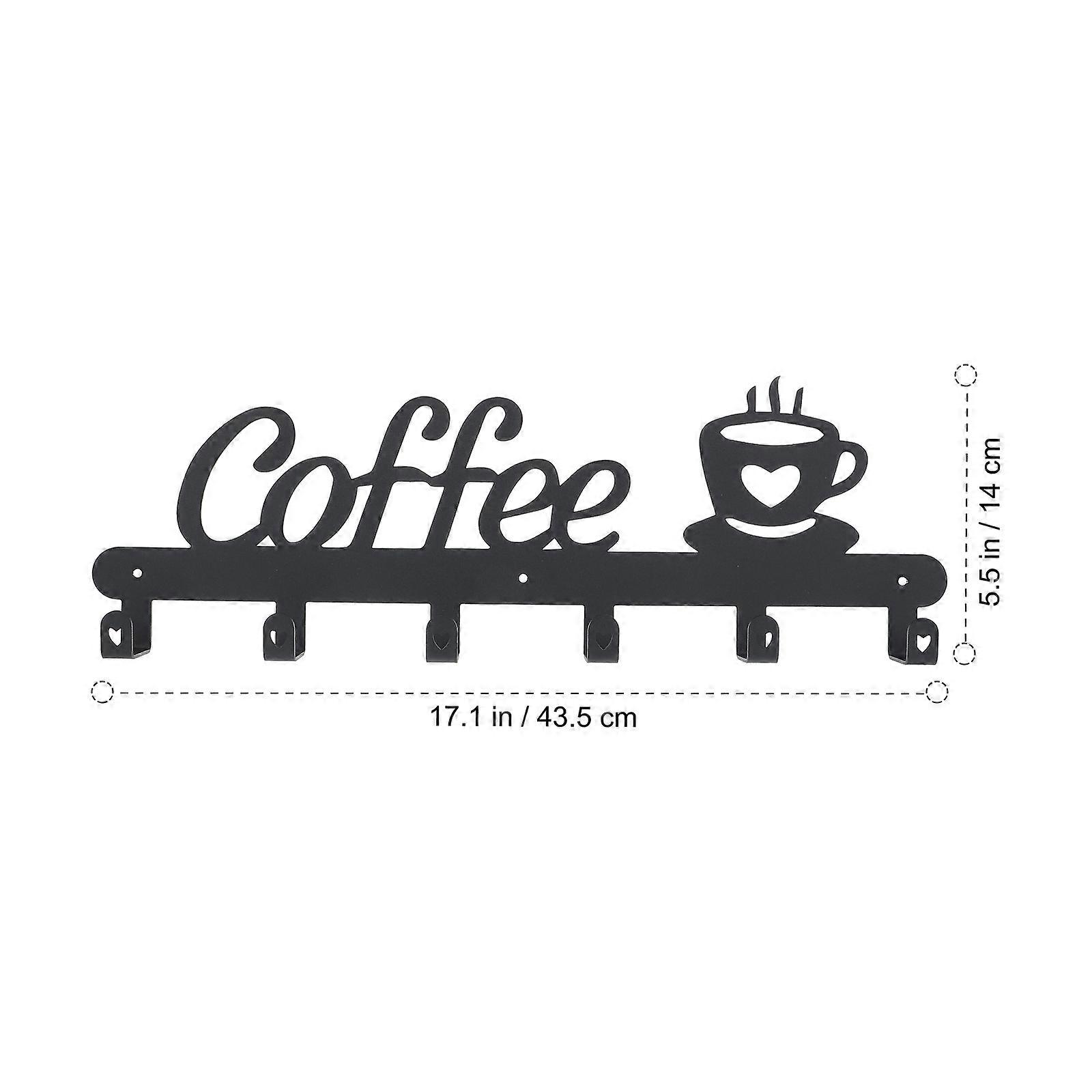 Cup Holder Wall Mounted Mug Hook for 1Set Home Storage