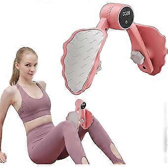 Pelvic Floor Exerciser Strengthener for Women, Muscle Hip Booty Trainer Pro Machine with Counter, 3-hole Adjustment Leg Inner Thigh Exercise Equipment