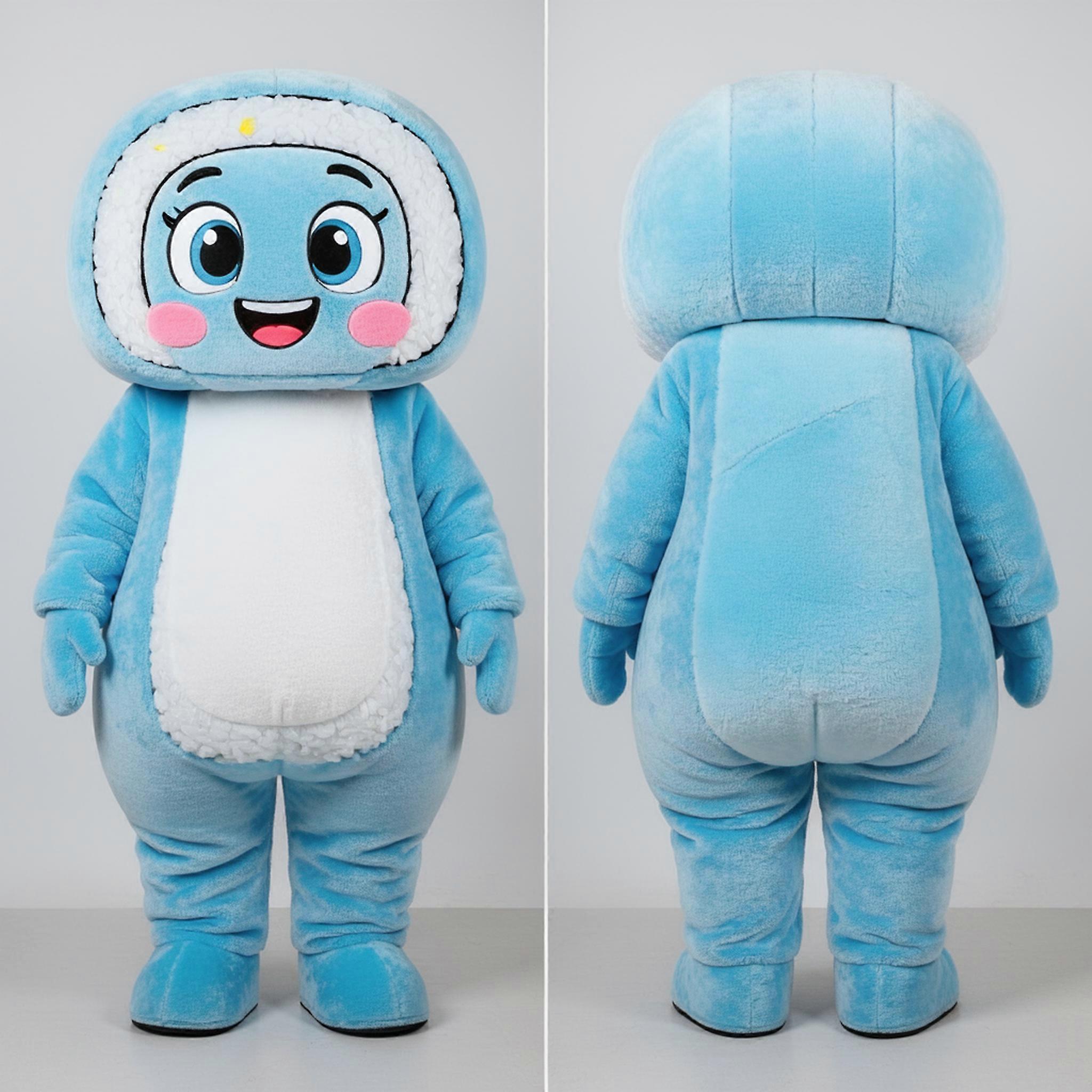 MASTICOT Sky Blue Quilted Sushi Mascot