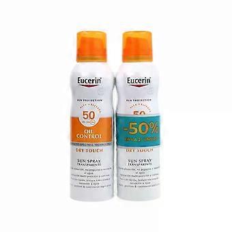Eucerin Oil Control Dry Touch -aurinkosuojavoide SPF50 2 x 200 ml
