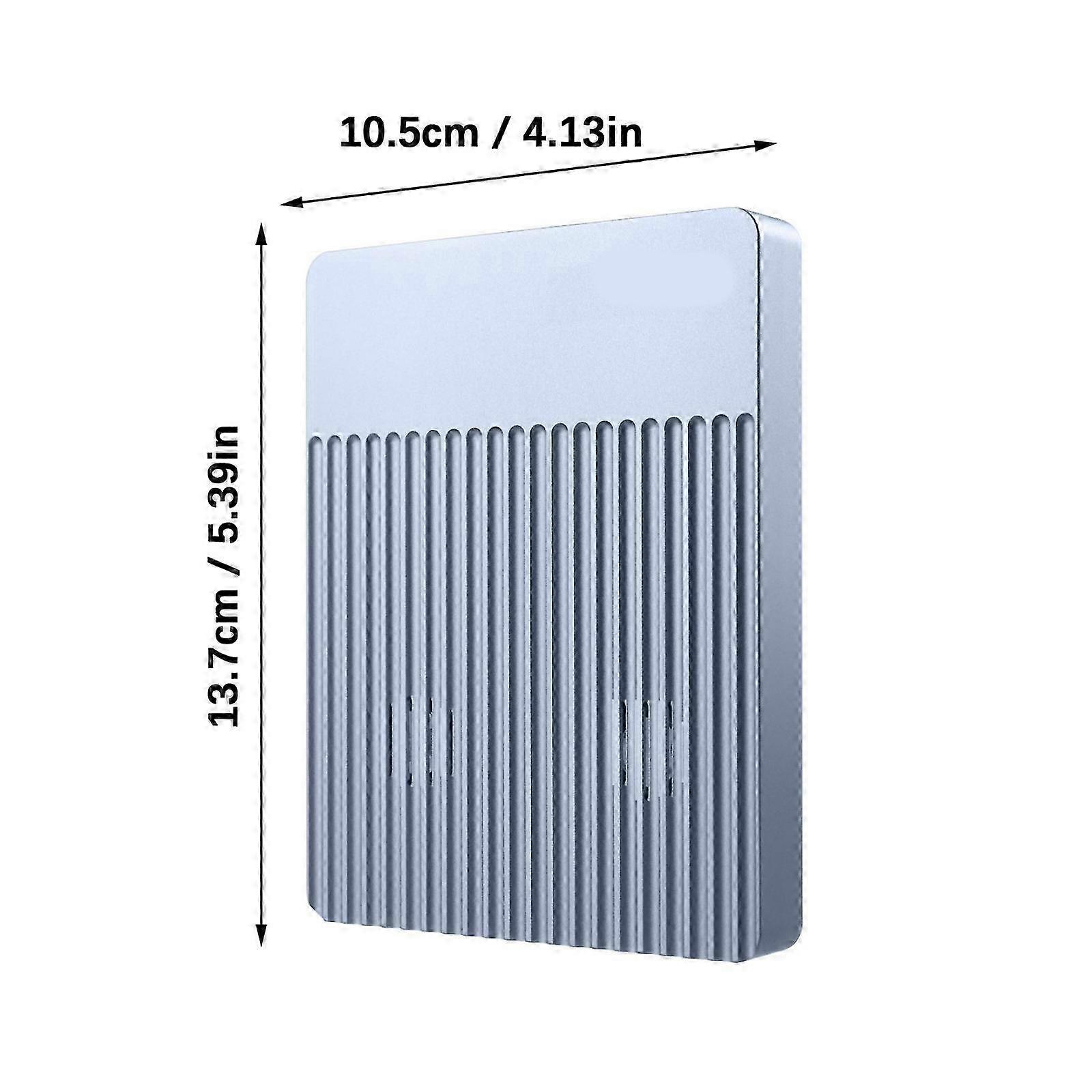 4 Bay Solid Disk Enclosure Box Featuring Independent LED Indicators And PCIe Type C Double Protocols Multicolor
