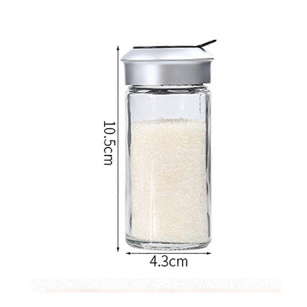 Barbecue Tool Pepper Jars for Kitchen Use 2Pcs Transparent Set