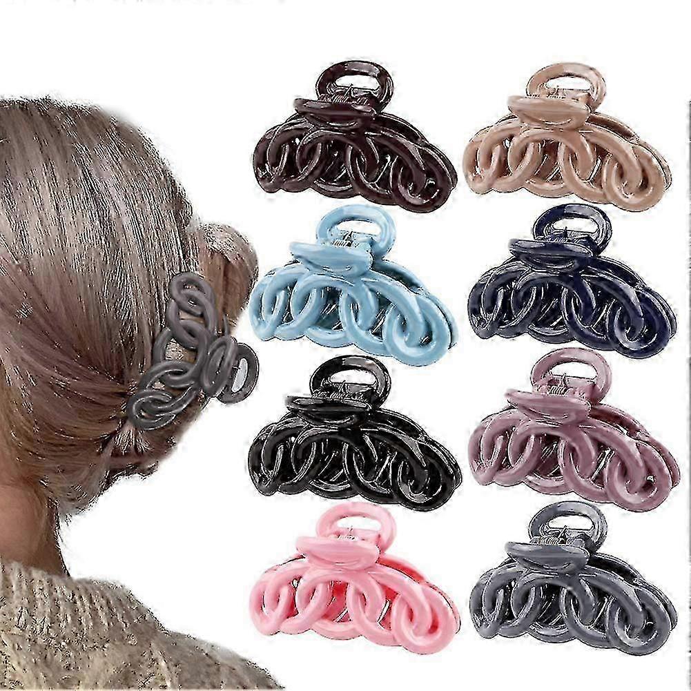 Medium Flat Claw Clips 14 Teeth