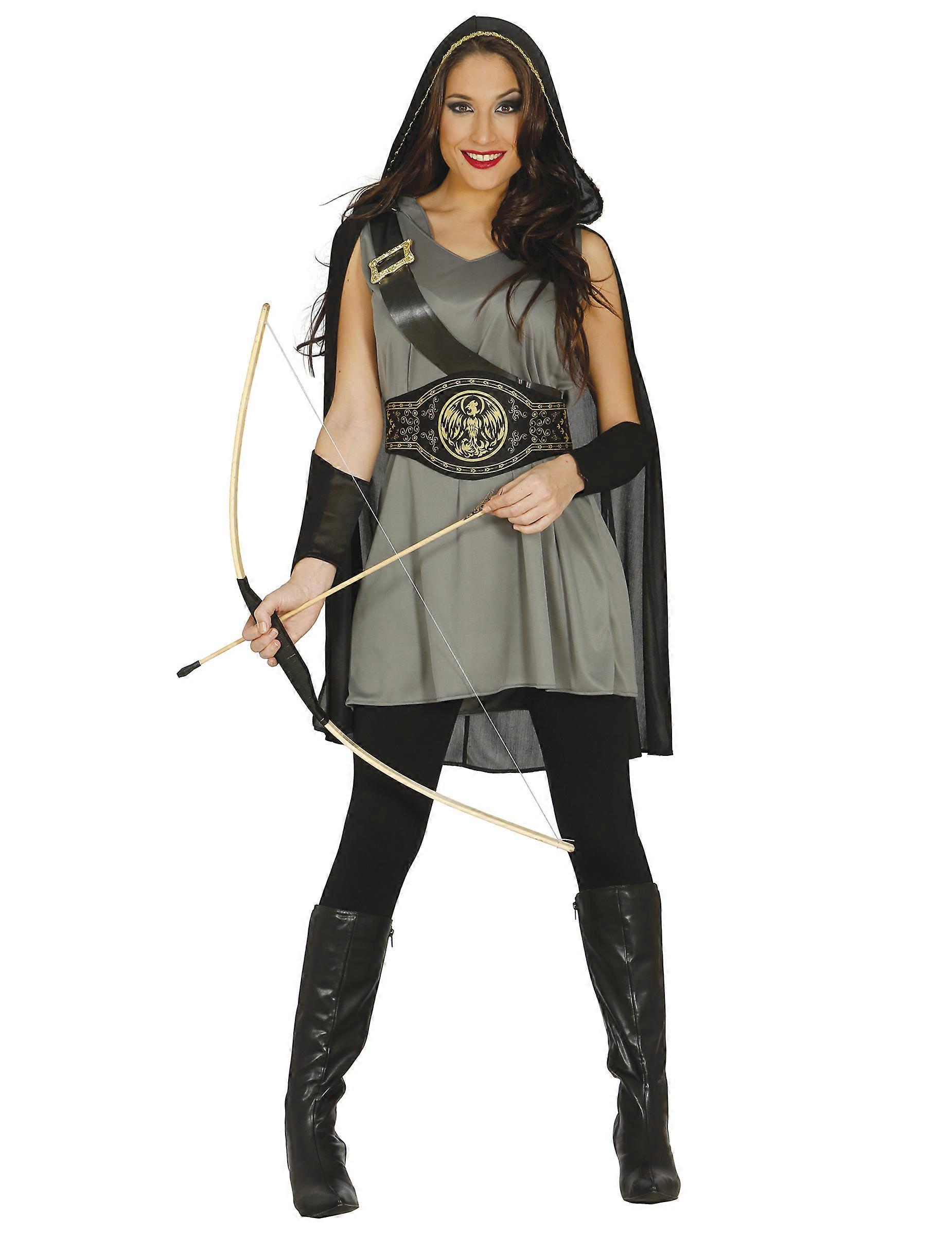 Women's gray archer costume