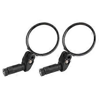 Specchietto retrovisore convesso regolabile per manubrio per mountain bike, 4 pezzi