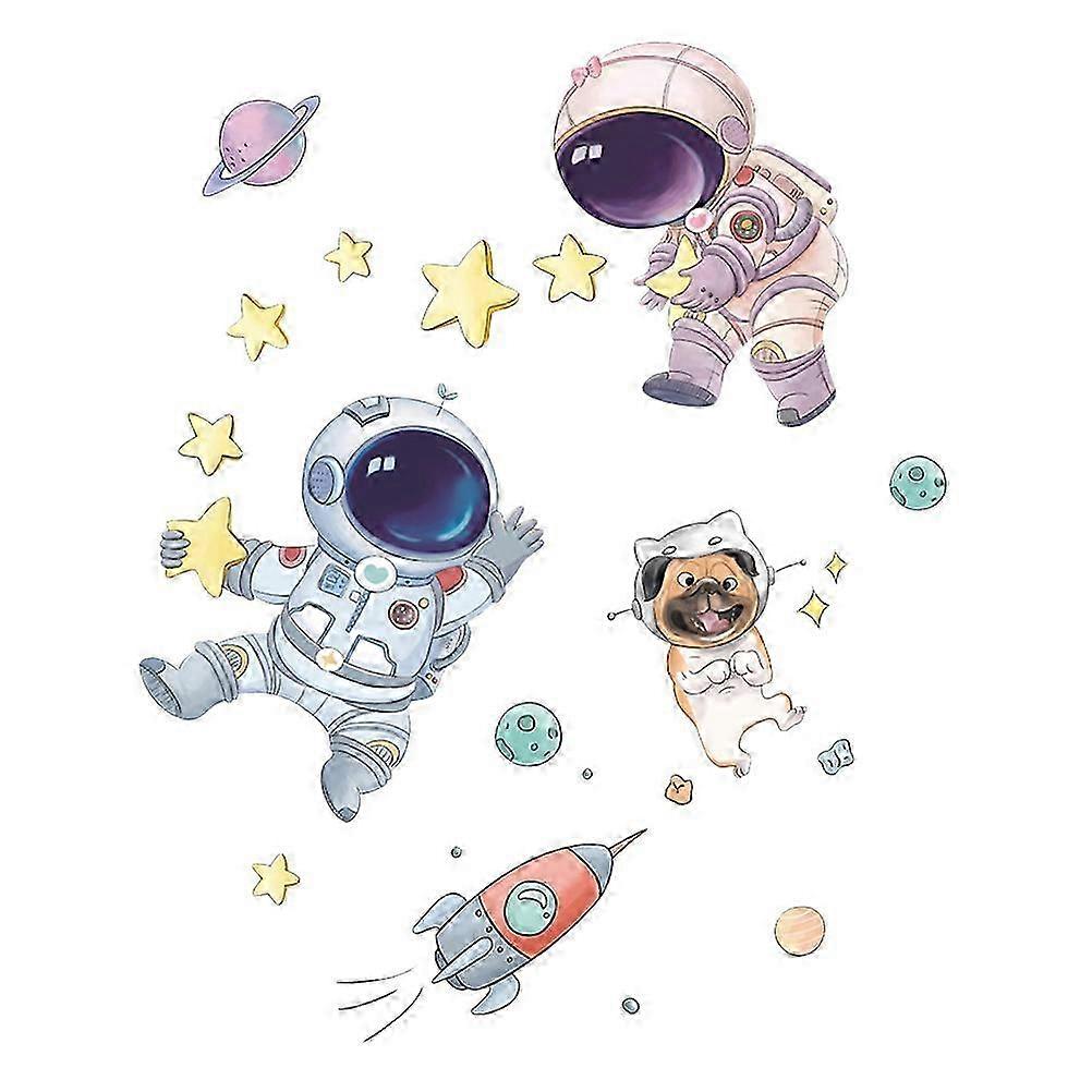 Removable PVC Astronaut Wall Stickers