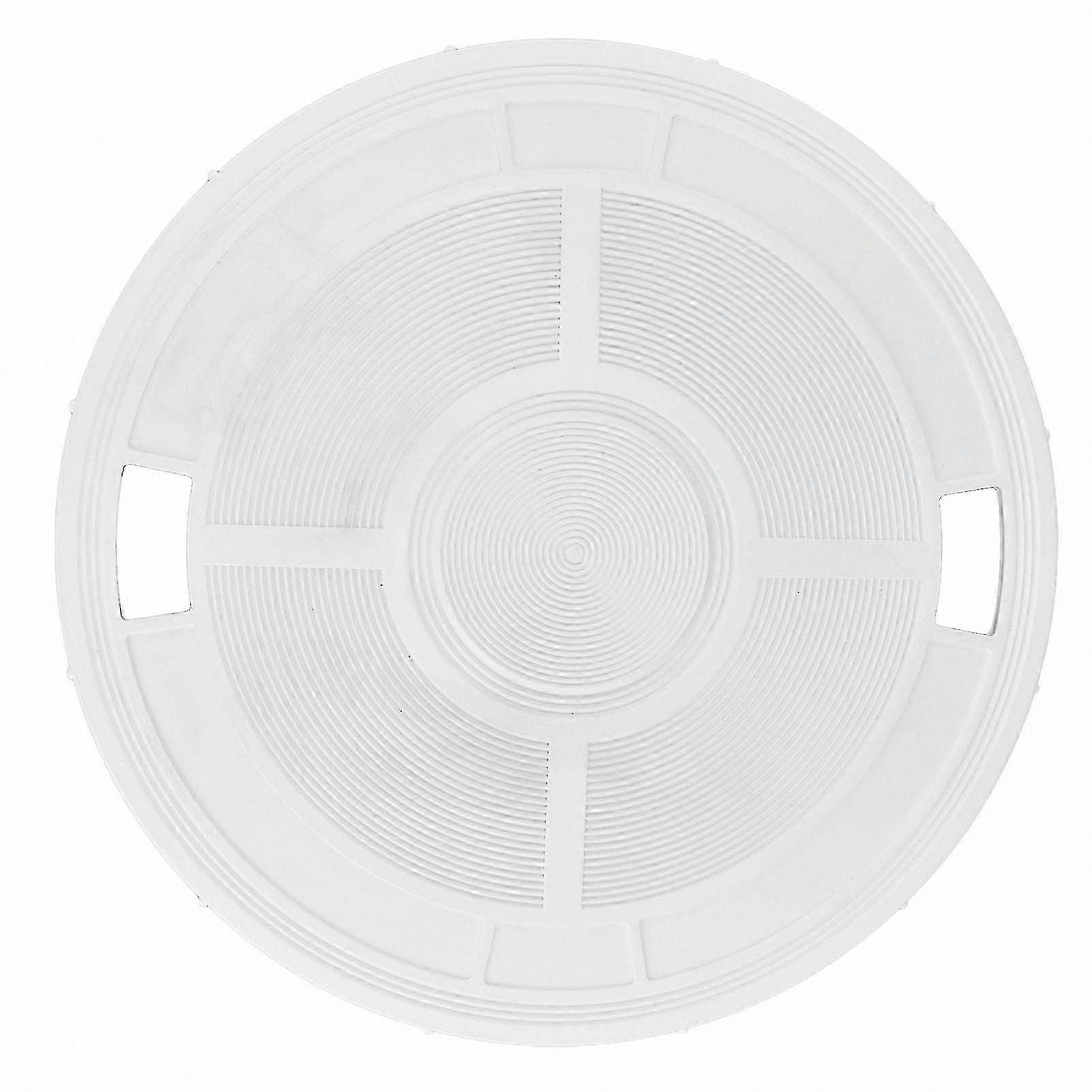Durable Replacement Pool Skimmer Cover, Plastic Filter Lid Accessory for Pools