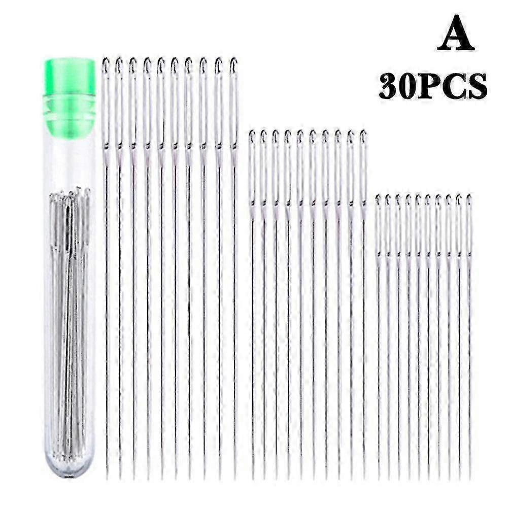 Smooth Large-Eye Hand Sewing Needles