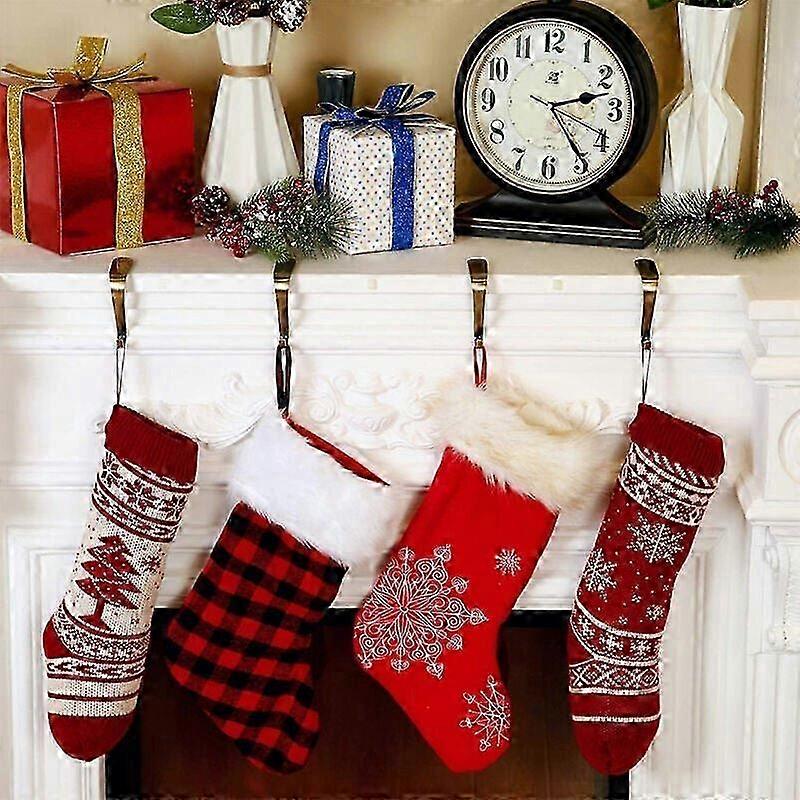 Heavy-Duty Fireplace Stocking Hanger