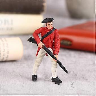 Ship Model Accessories Simulated Soldier Models Toy Scene Decorations Medieval Musketry Infantry Musical Instrument Soldiers