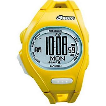 Asics race regular watch for Unisex Digital Quartz with RUBBER Bracelet CQAR0103