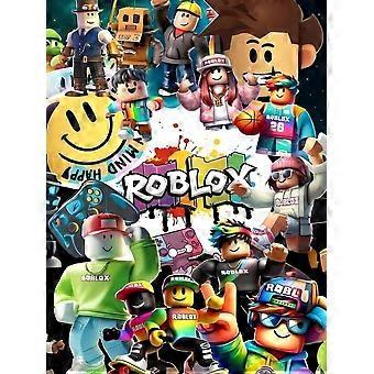 Roblox Characters Colorful Gaming Memory Puzzle 1074