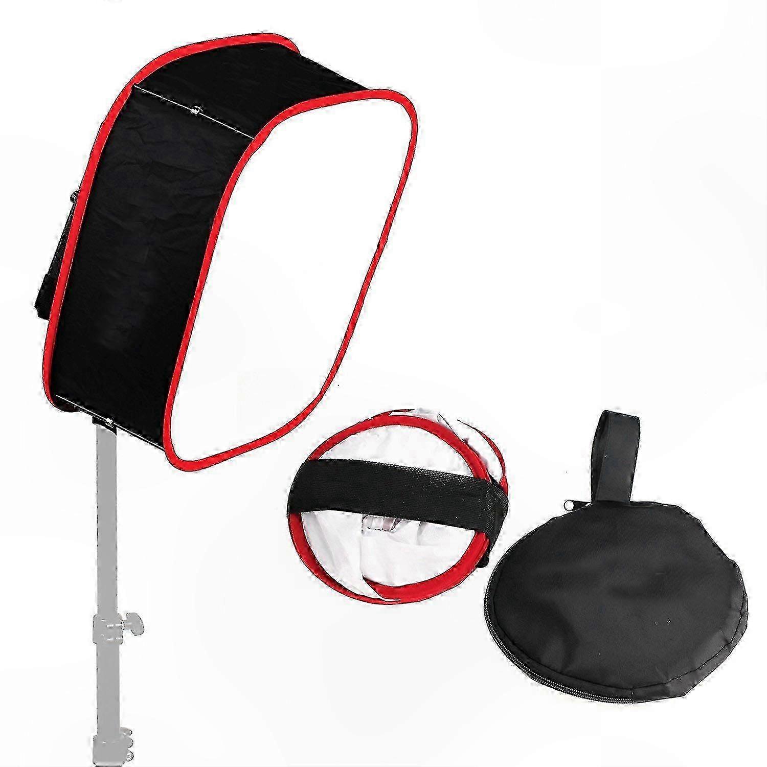 Adjustable LED Video Light Softbox Diffuser compatible with Photography Lighting Kits