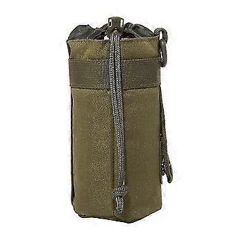 Outdoor Portable Tactical Military Hiking Water Bottle Kettle Bag Pouch Holder