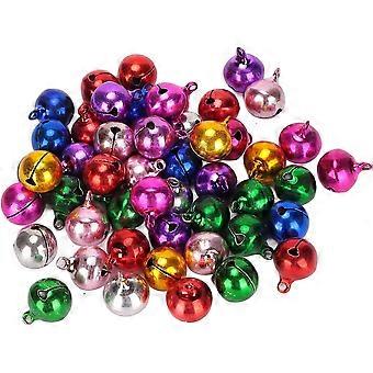 50 pz Pet FAI DA TE Bell Multi Colorato Jingle Campane di Natale per Cane Gatto Vacanza Casa Decorazione
