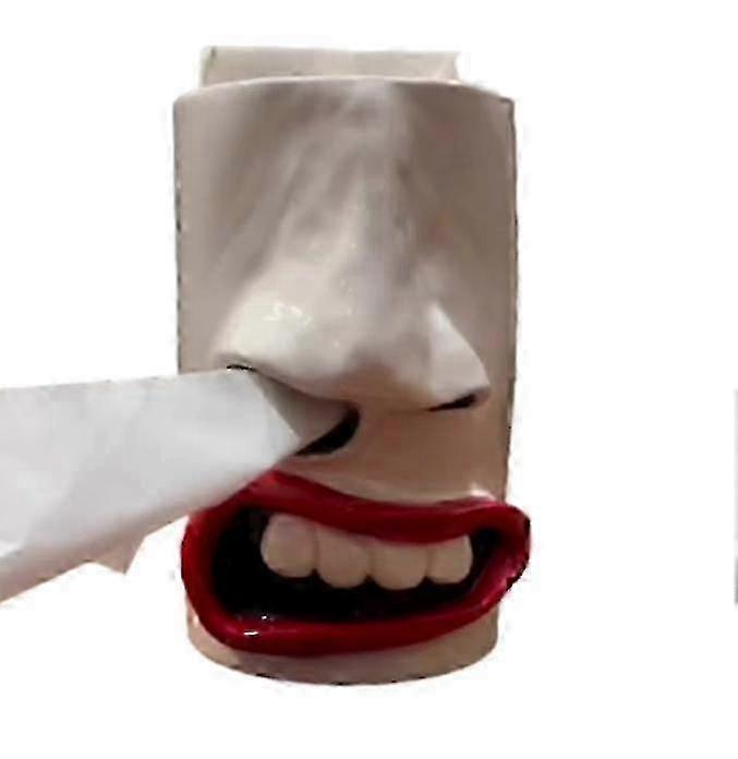 Funny Face Tissue Box Dispenser