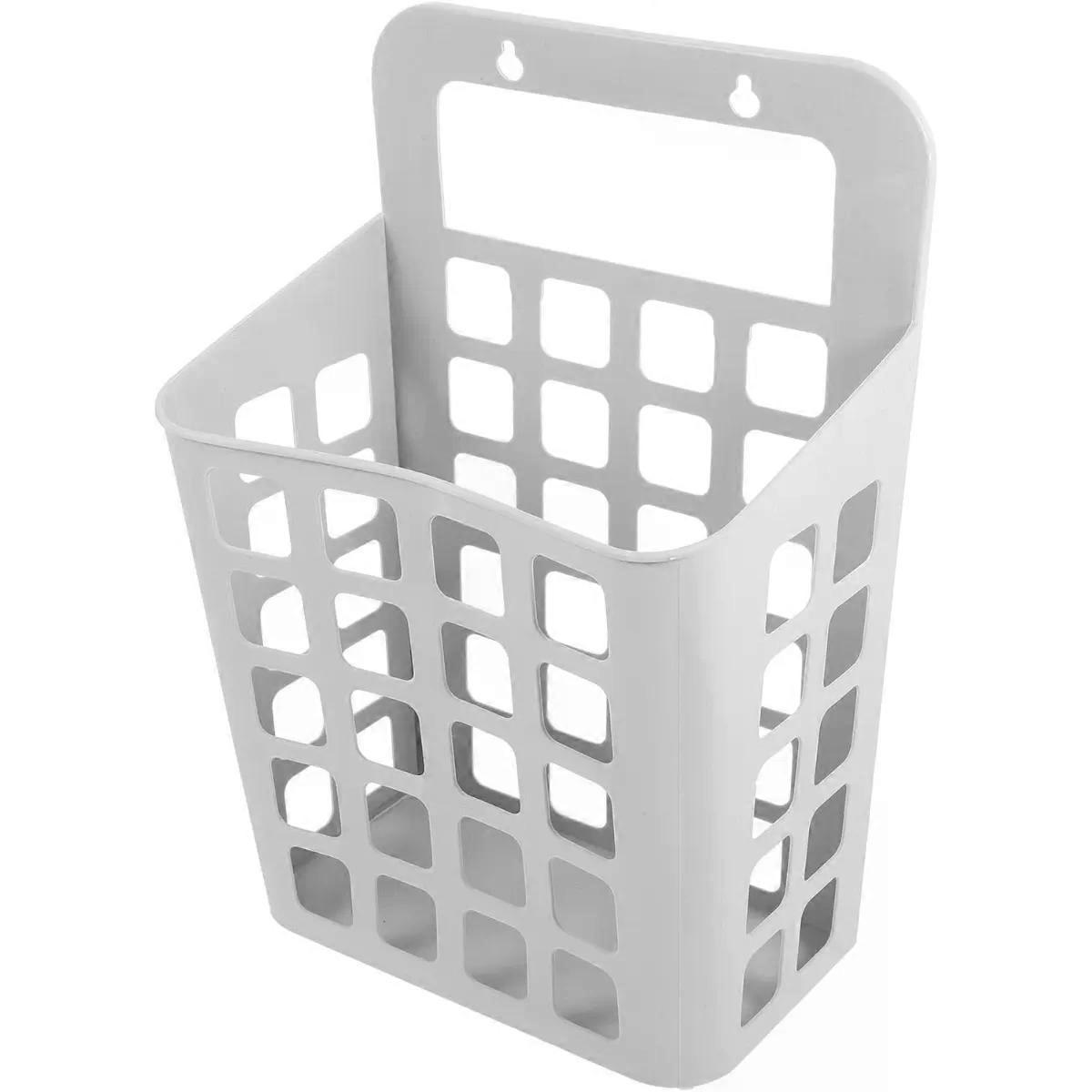 Plastic Folding Laundry Basket for Hanging Storage and Sorting