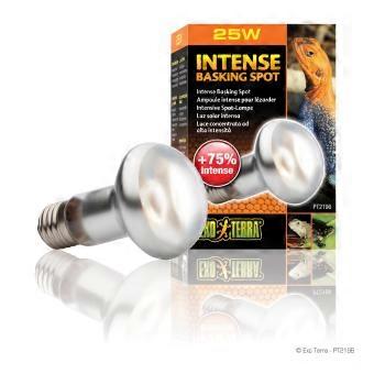 Intens varme- og lyslampe til dyrehold, 25W, til termoregulering og fremme af naturlig adfærd.