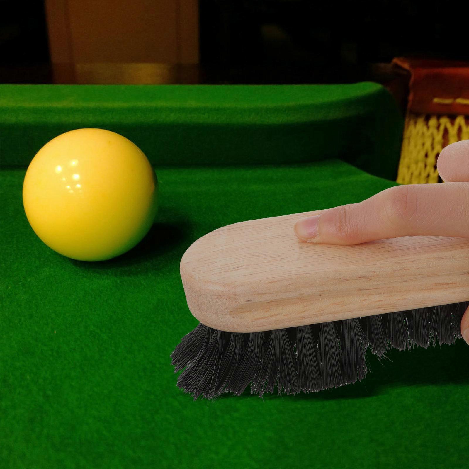 Billiard Table Brush for Cleaning Use 10Pcs Black Pool Table Cleaning Set