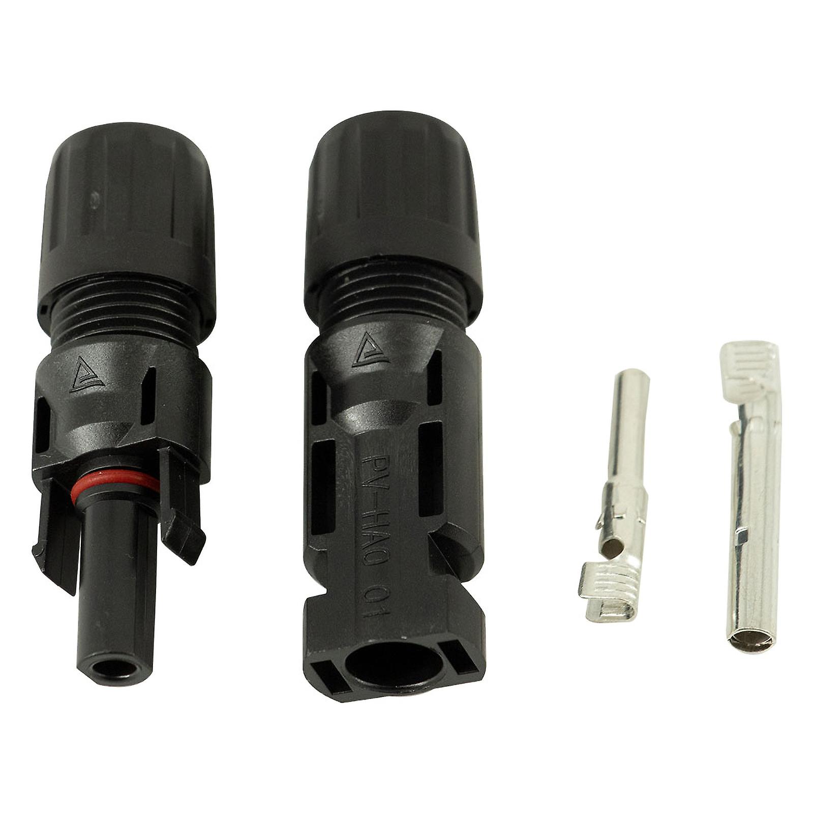 5 Pairs Portable Waterproof Male/female Pin Connector