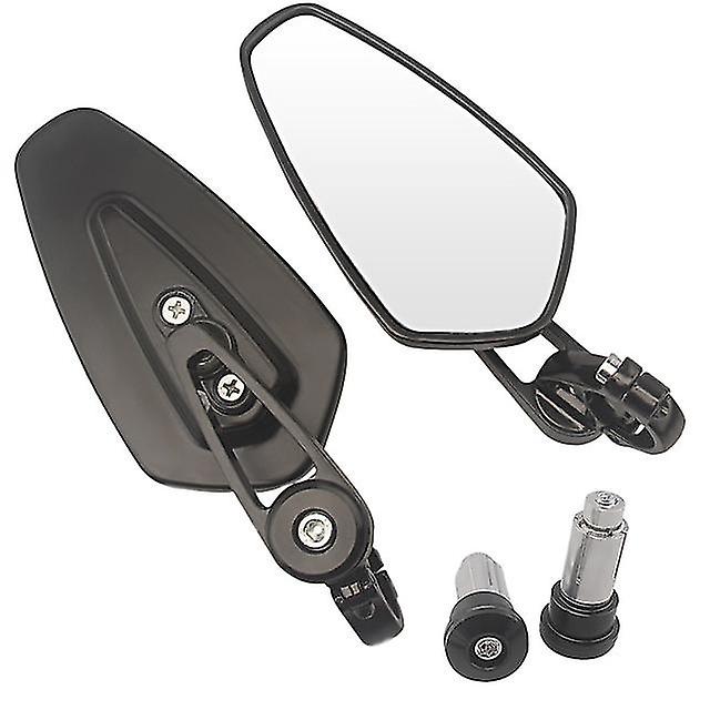 7/8" Cycle Bar End View S View Side S Oval For Kaw