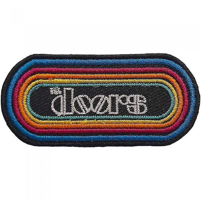 The Doors Rainbow Iron On Patch