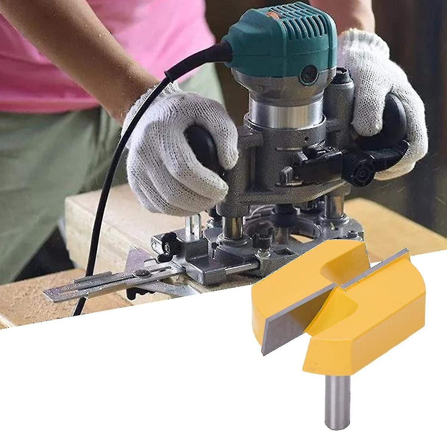8x57mm Surfacing Router Bit Bottom Surface Planing Wood Cutter Milling Cutter Planer Groove Cnc Cutt