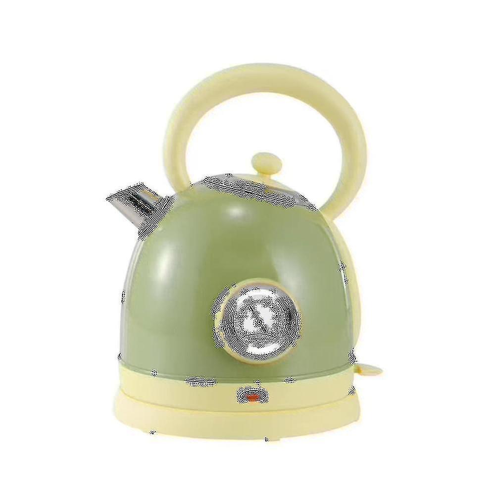Retro Electric Temperature Control 1.8l Capacity With Watch Smart Electric Kettles Eu Plug Green