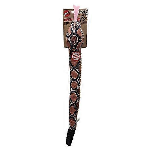 Spot Rattle Snake Plush Dog Toy 24", 1 count