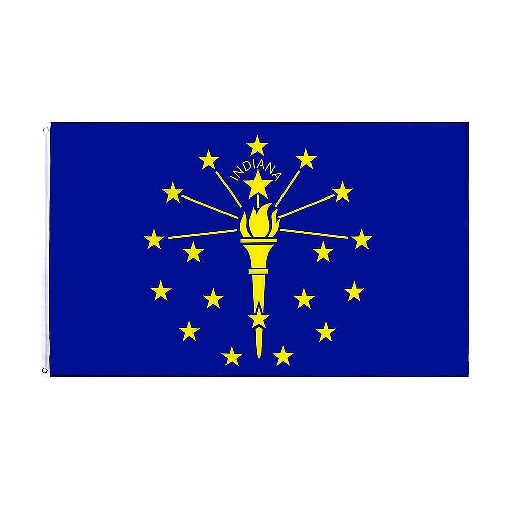 90x150cm State Indiana Flagge