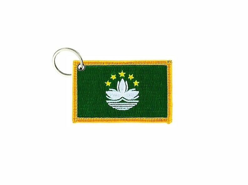 Cle Cles Key Brode Patch Ecusson Badge Flag Macau Macau