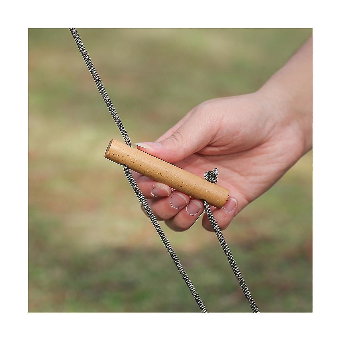 4pcs Awning Rope Fastener Anti Cord Tightener Stopper Outdoor Tent ...