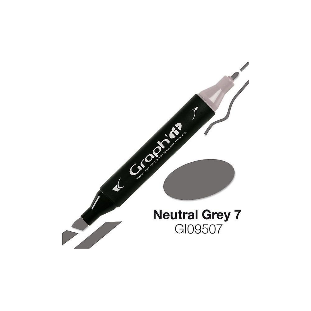 Graph'It Double Tip Marker - Neutral Gray 7