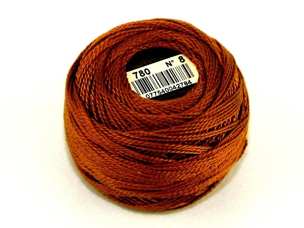 DMC Size 8 Cotton Perle Thread 80m 780 - per 10 gram ball